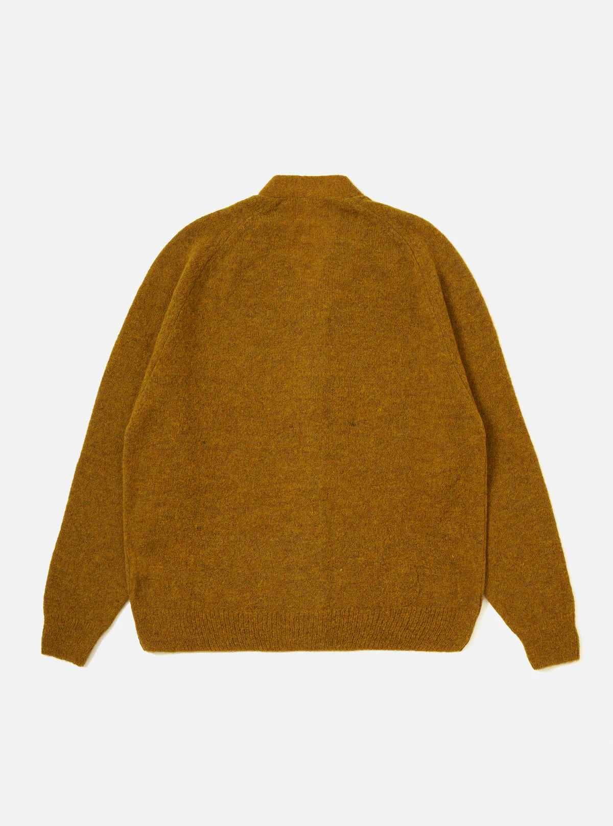 Gold Alpaca Knit David Cardigan