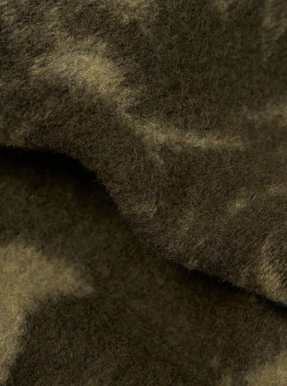 Green/ Pale Green Studio Fleece Cardigan