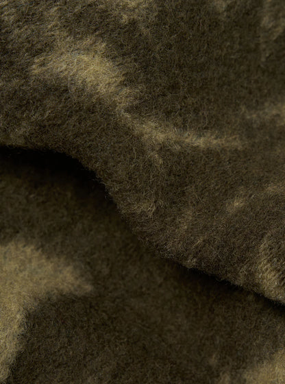 Green/ Pale Green Studio Fleece Cardigan