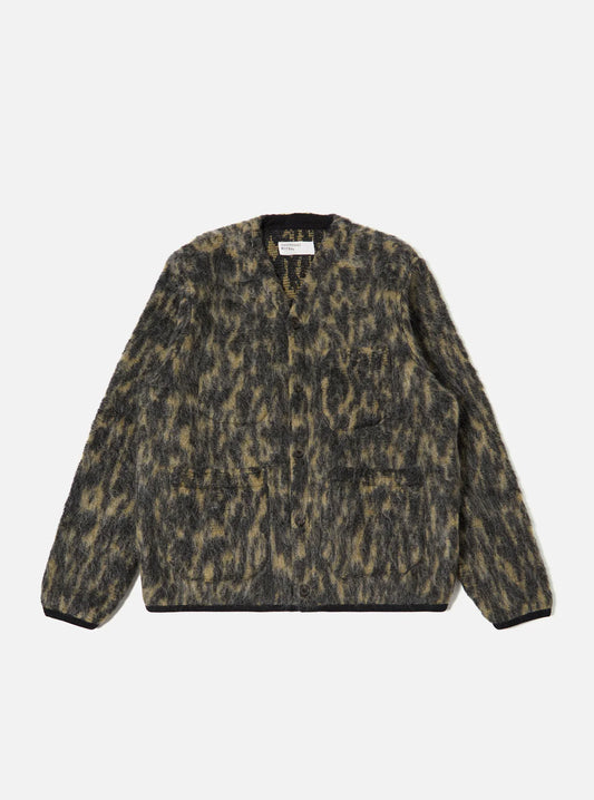 Charcoal Dolce Fleece Cardigan