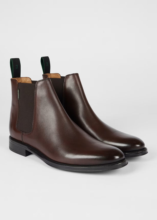 Brown Leather 'Augustus' Boots
