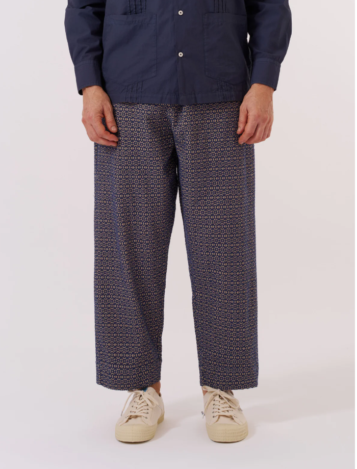 Men's Navy Konos Cotton Judo Pant