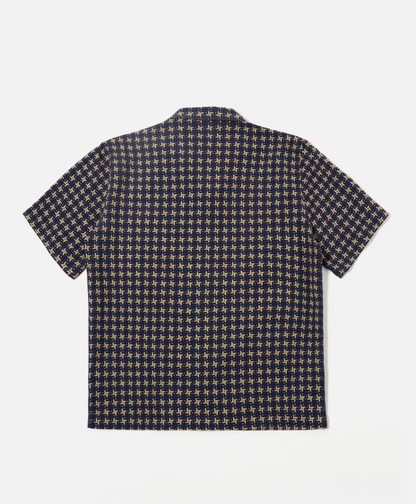 Navy/Sand Rhodes 8 Cotton Road Shirt