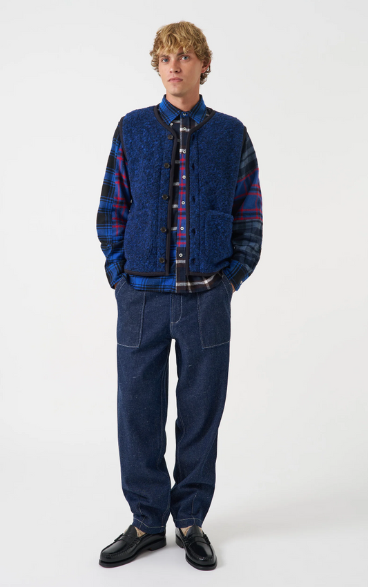 Lancaster Gilet Blue