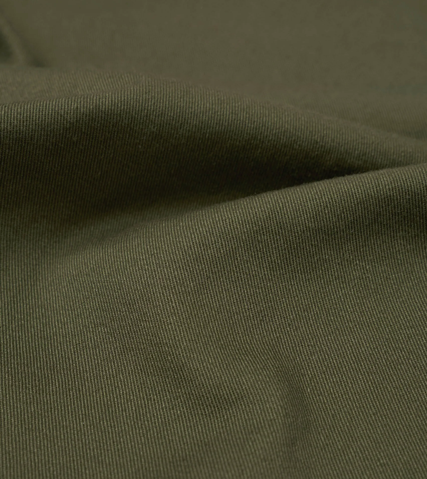 Bakers Jacket Olive Green Twill