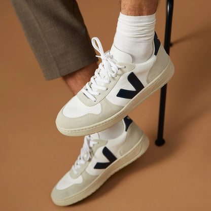 MENS V-10 B-MESH WHITE NAUTICO